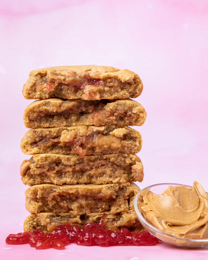 Stuffed Cookies - Peanut Butter & Jelly by Dirty Cookie