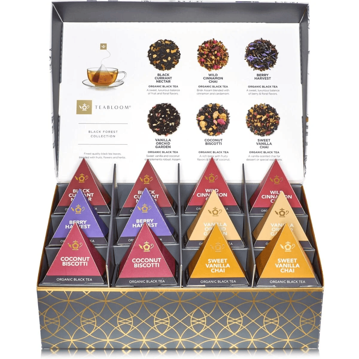 Black Forest Organic Assorted Tea Presentation Box