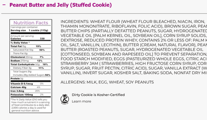 Stuffed Cookie Assortment by Dirty Cookie