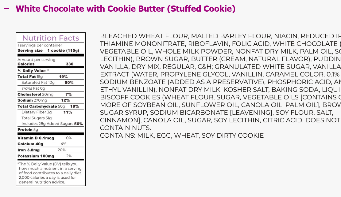Stuffed Cookie Assortment by Dirty Cookie