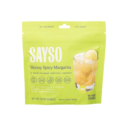 Skinny Spicy Margarita - Cocktail or Mocktail Kit