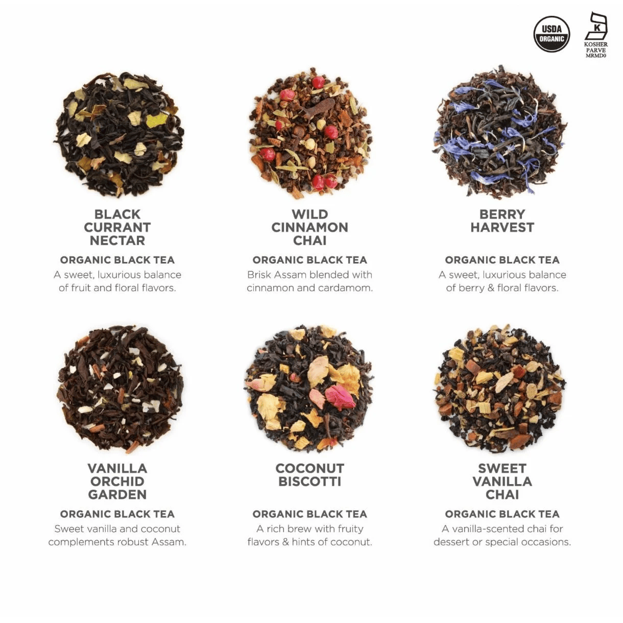 Black Forest Organic Assorted Tea Presentation Box